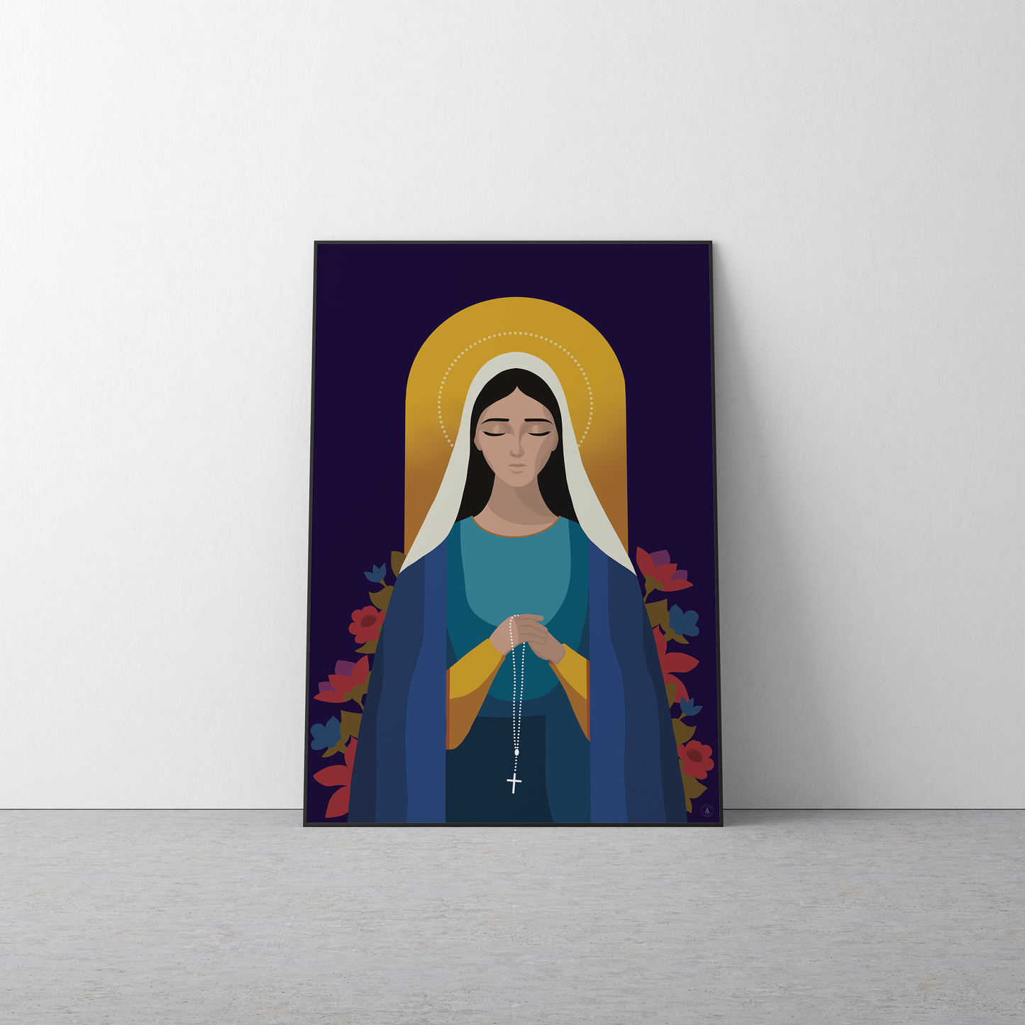 Our Lady of the Rosary Printable Art Bundle | Catholic Digital Download | Multiple Sizes PNG & JPG