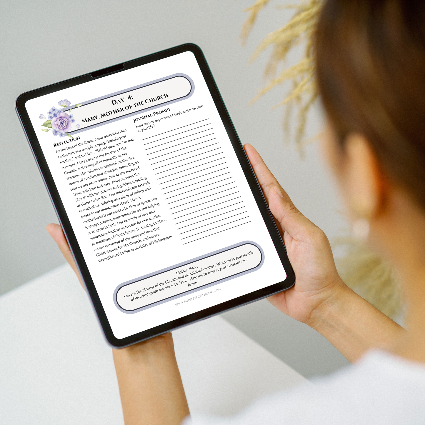 Blessed Virgin Mary 30-Day Devotional | Digital Download