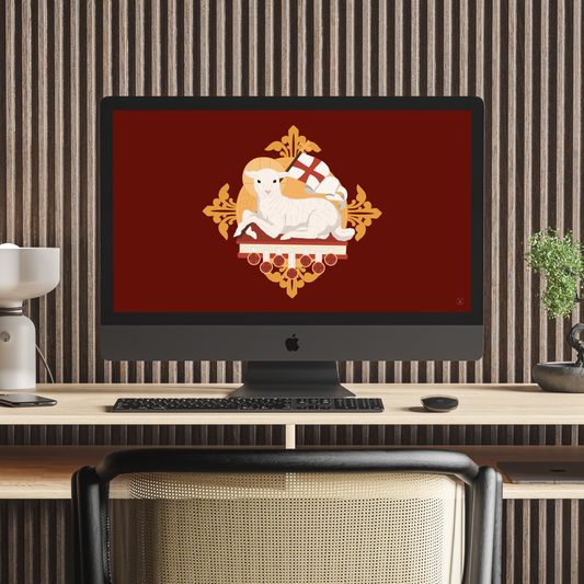 Precious Blood of Jesus Computer Digital Wallpaper Bundle