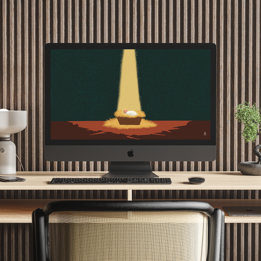 O Holy Night Computer Digital Wallpaper Bundle