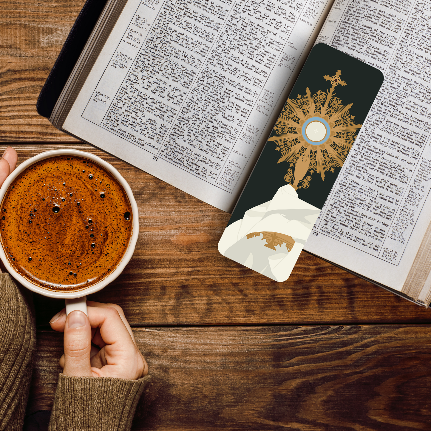 Premium Eucharist Bookmark