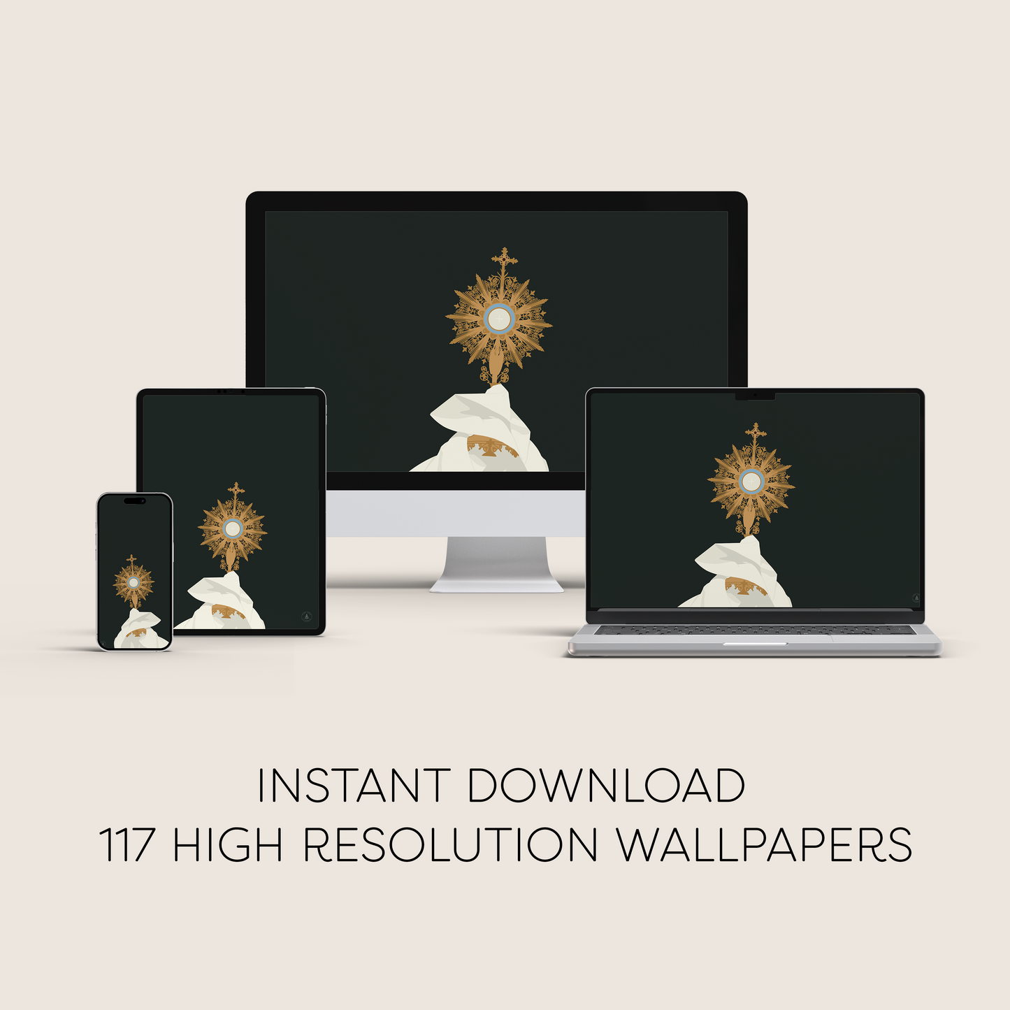 Eucharist Digital Wallpaper Mega Bundle