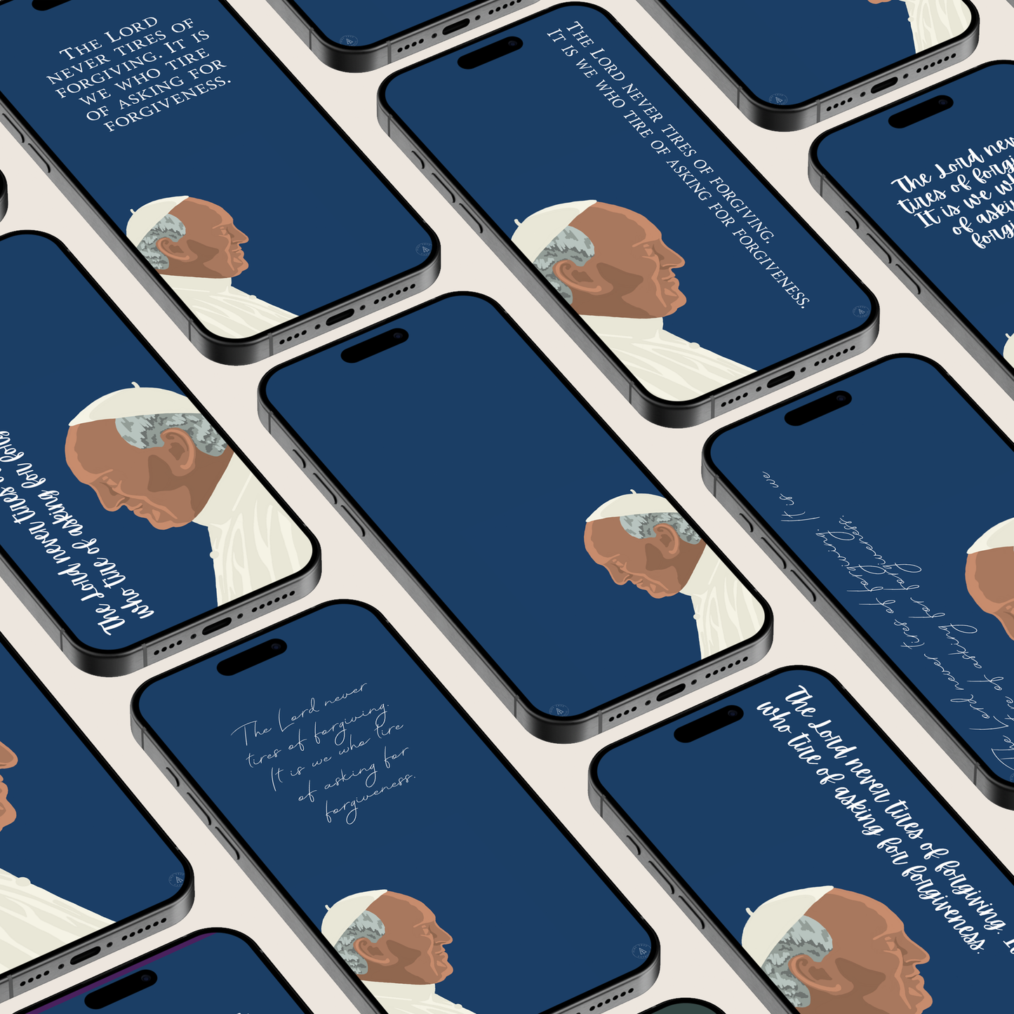 Pope Francis Digital Wallpaper Mega Bundle