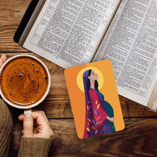 Immaculate Conception Premium Prayer Card