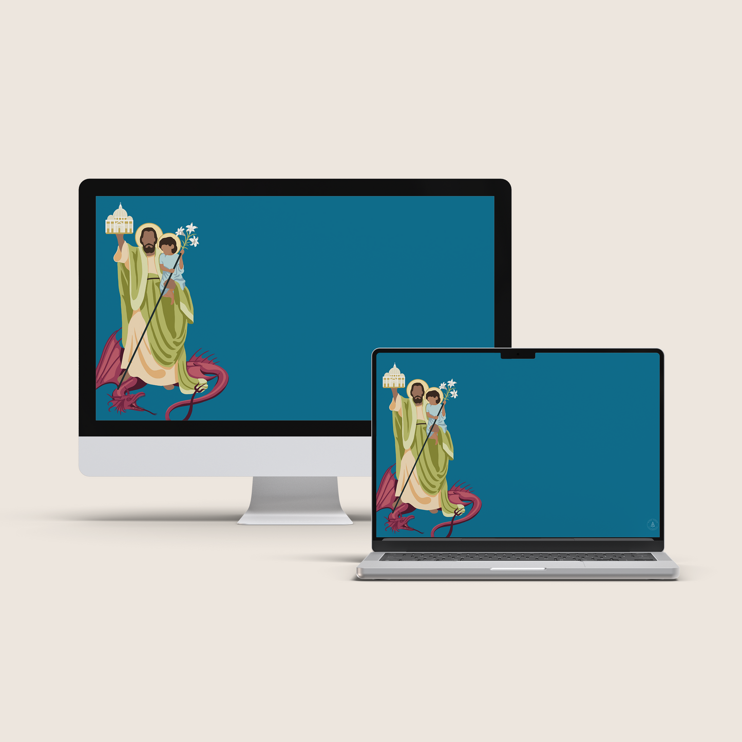 Saint Joseph Digital Wallpaper Mega Bundle