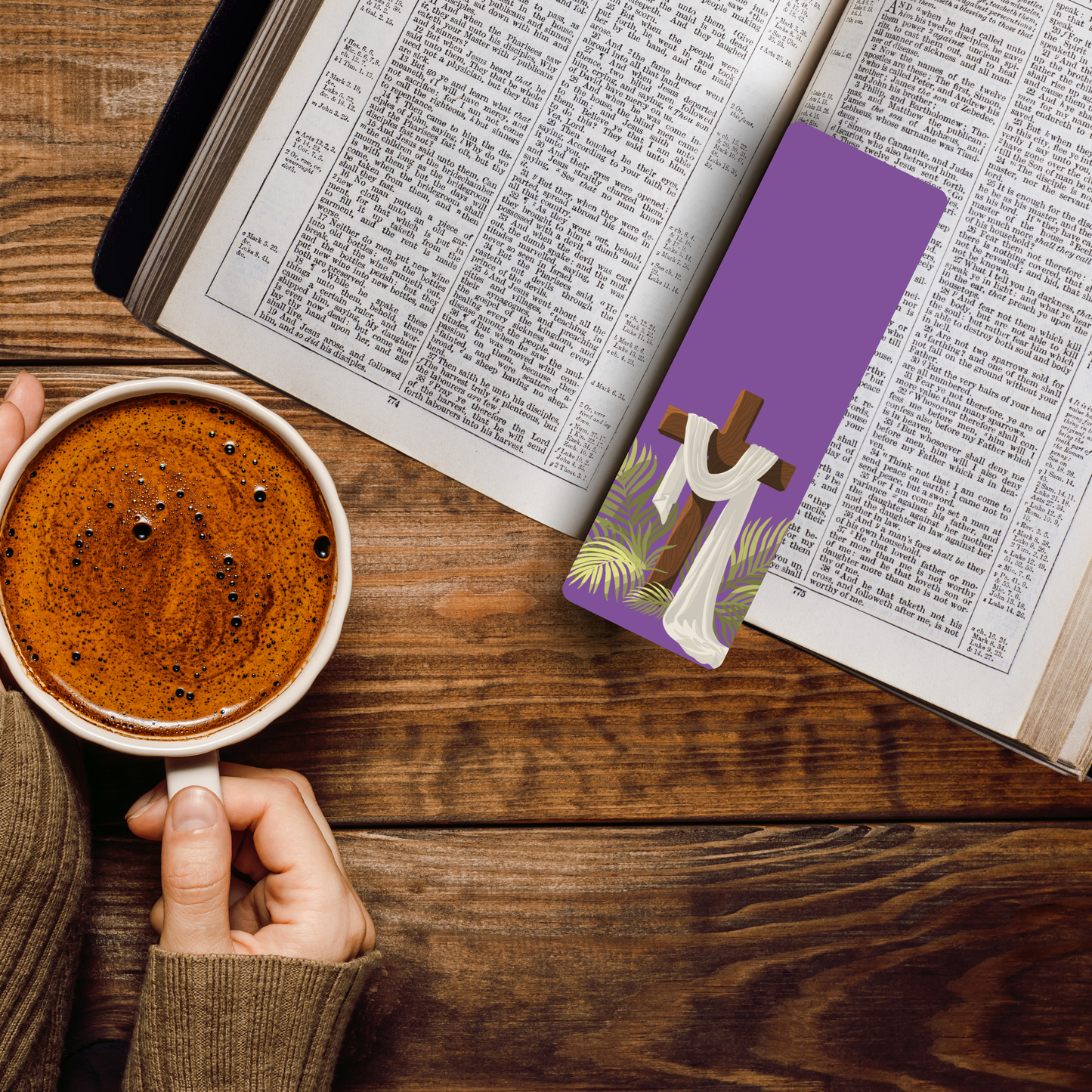 Premium Lenten Bookmark