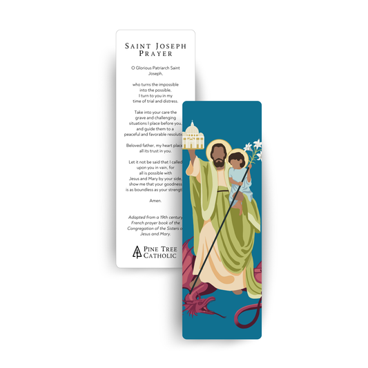 Premium Saint Joseph Bookmark