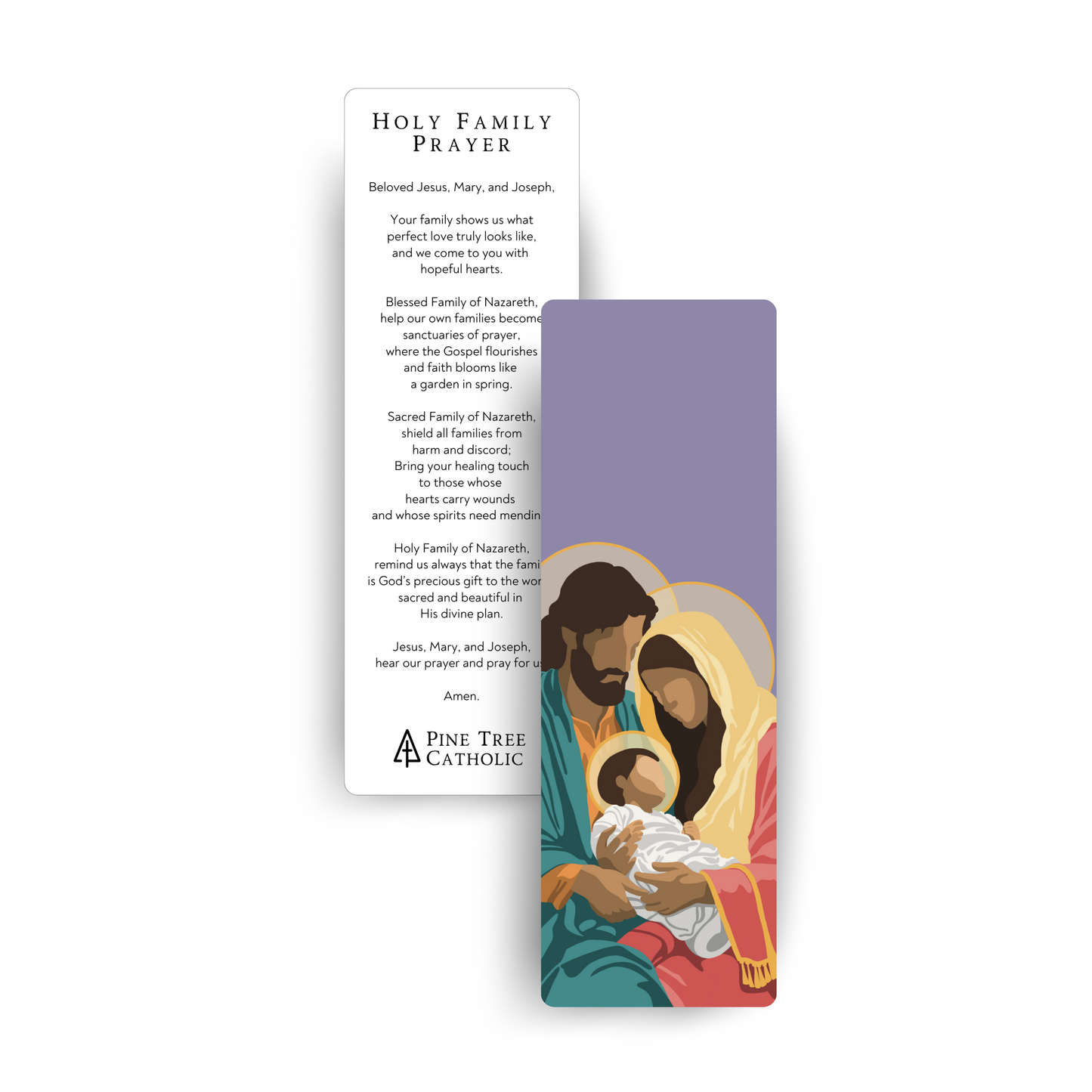 Premium Holy Family Bookmark