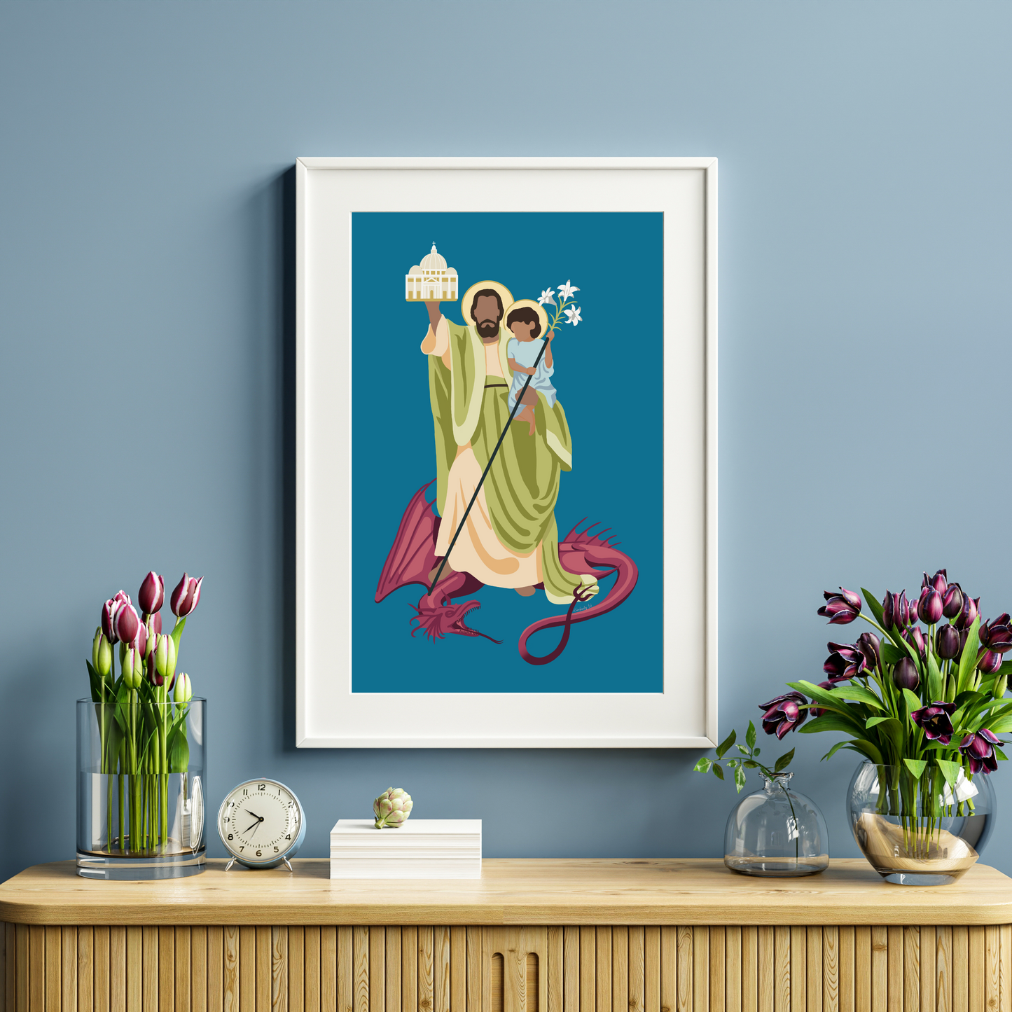 Saint Joseph Premium Fine Art Poster