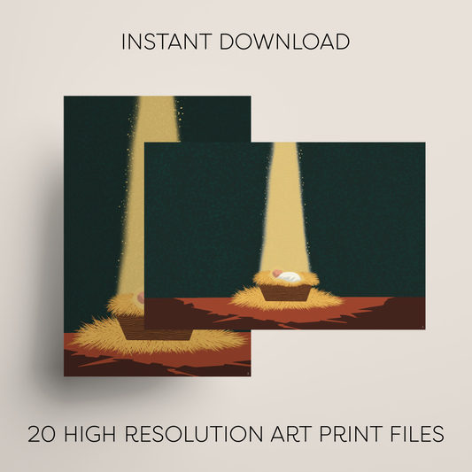 O Holy Night Art Print (Digital Download)