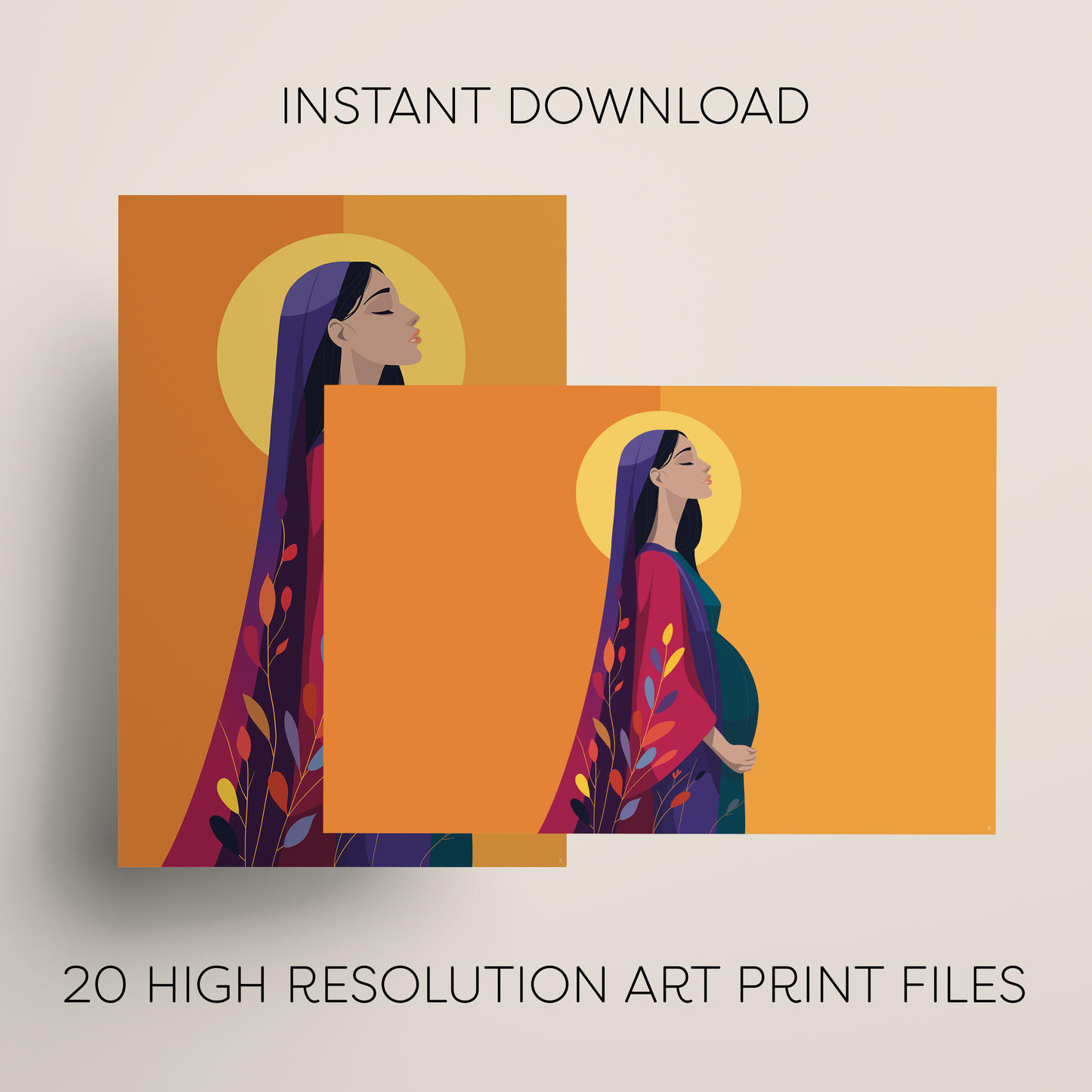 Immaculate Conception Art Print (Digital Download)