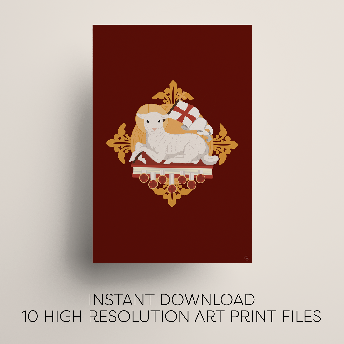 Precious Blood Printable Art Bundle | Catholic Digital Download | Multiple Sizes PNG & JPG