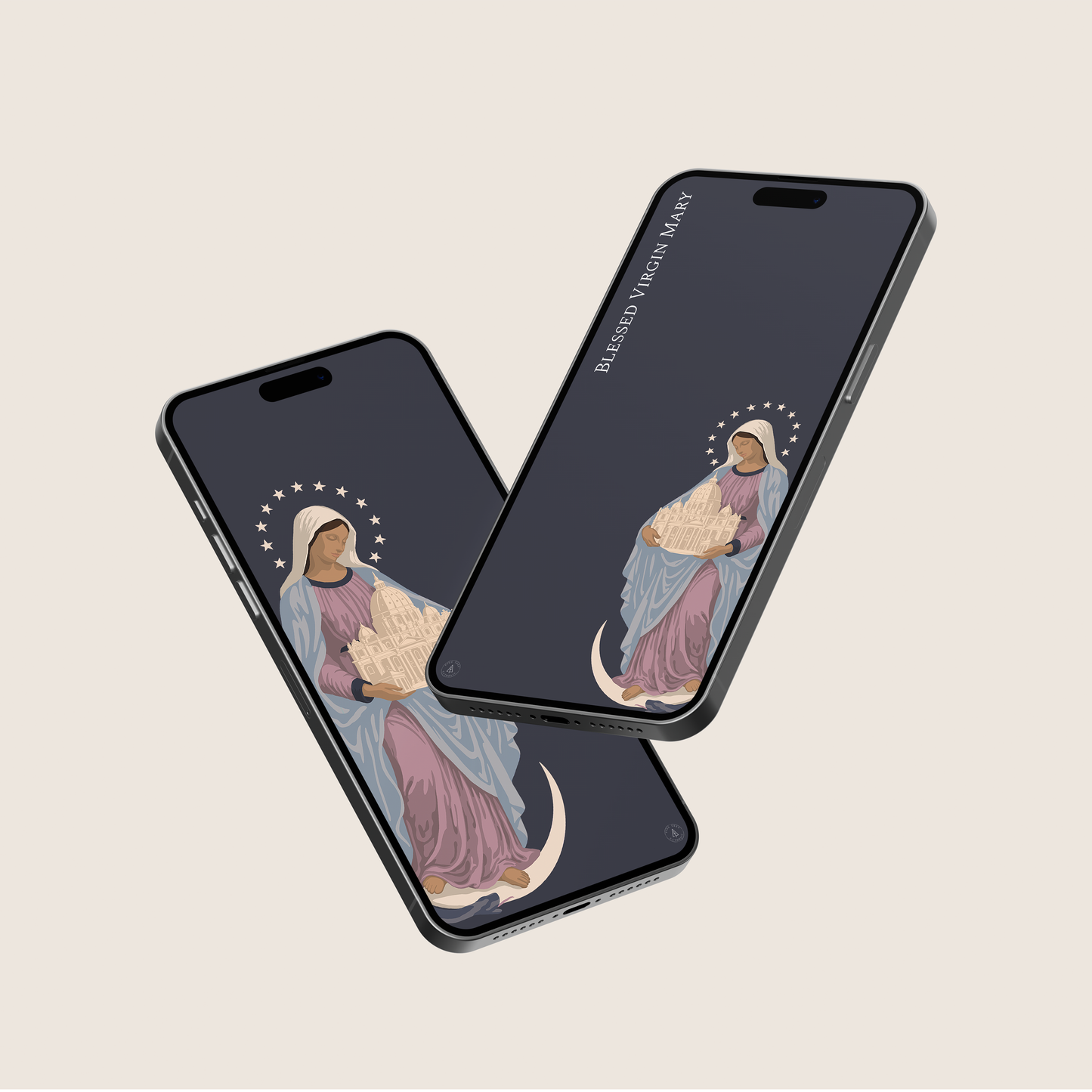 Blessed Virgin Mary Full Digital Wallpaper Mega-Bundle