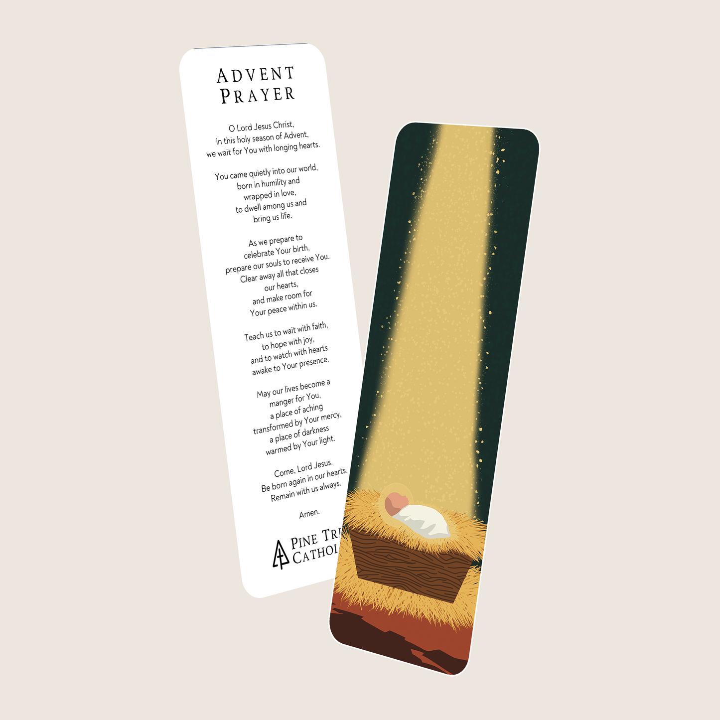 Advent Premium Prayer Bookmark