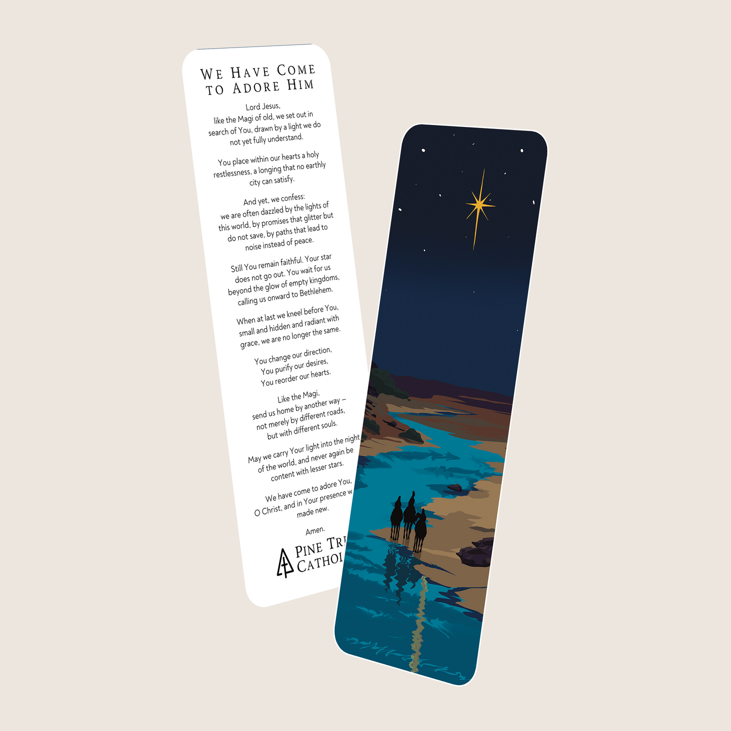 Magi Premium Prayer Bookmark