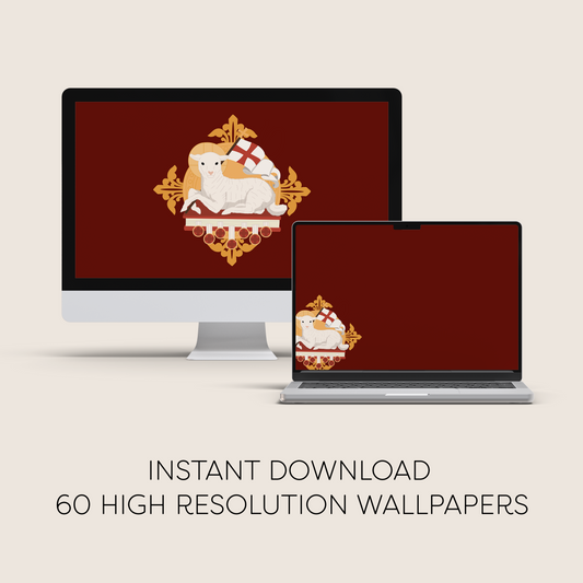 Precious Blood of Jesus  Computer Digital Wallpaper Bundle