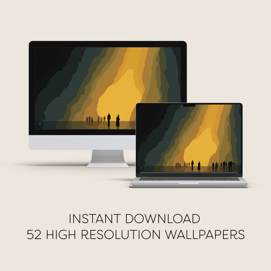 Souls in Purgatory Computer Digital Wallpaper Bundle