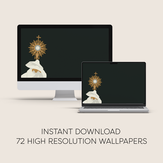 Eucharist Computer Digital Wallpaper Bundle