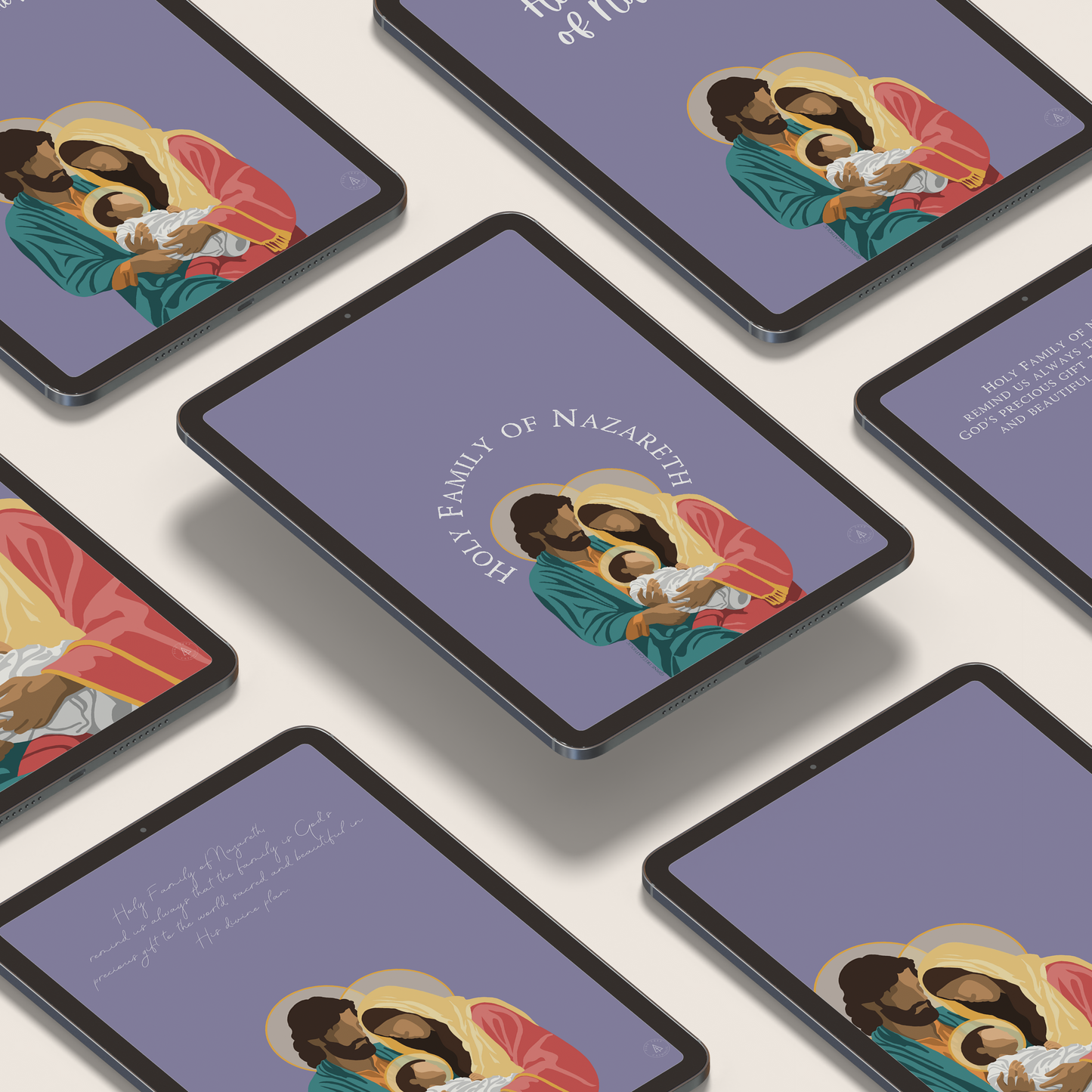 Holy Family Digital Wallpaper Mega Bundle
