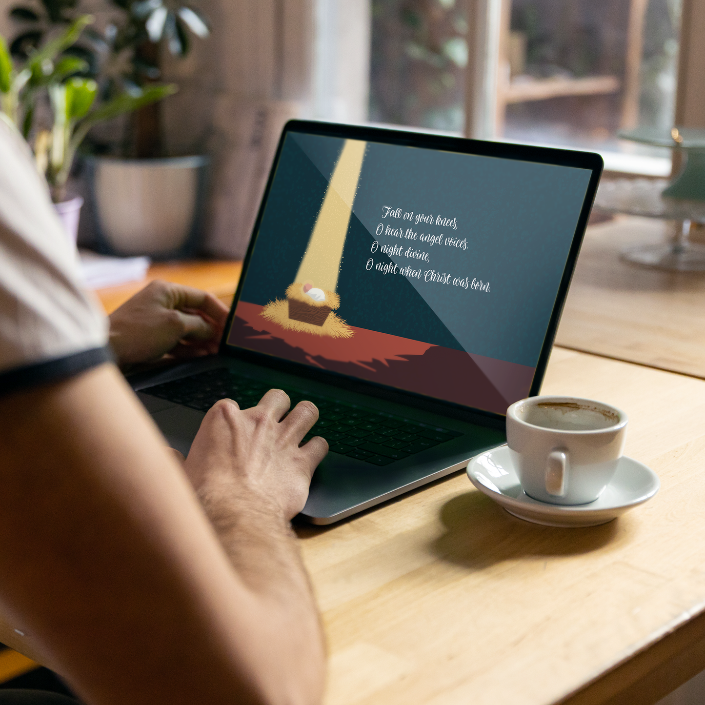 O Holy Night Computer Digital Wallpaper Bundle