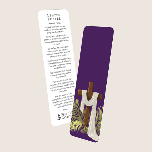 Lent Prayer Premium Bookmark