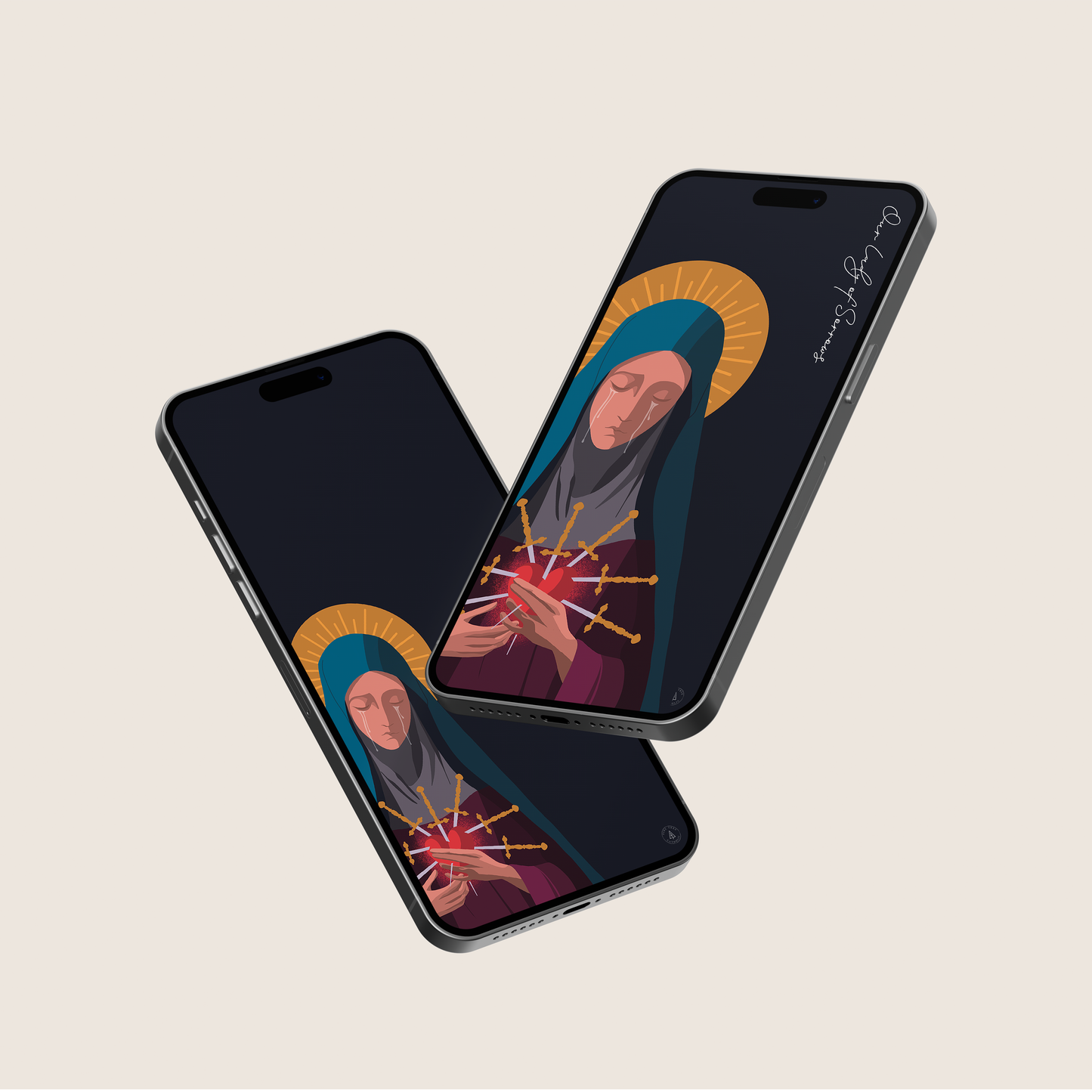 Our Lady of Sorrows Full Digital Wallpaper Mega-Bundle