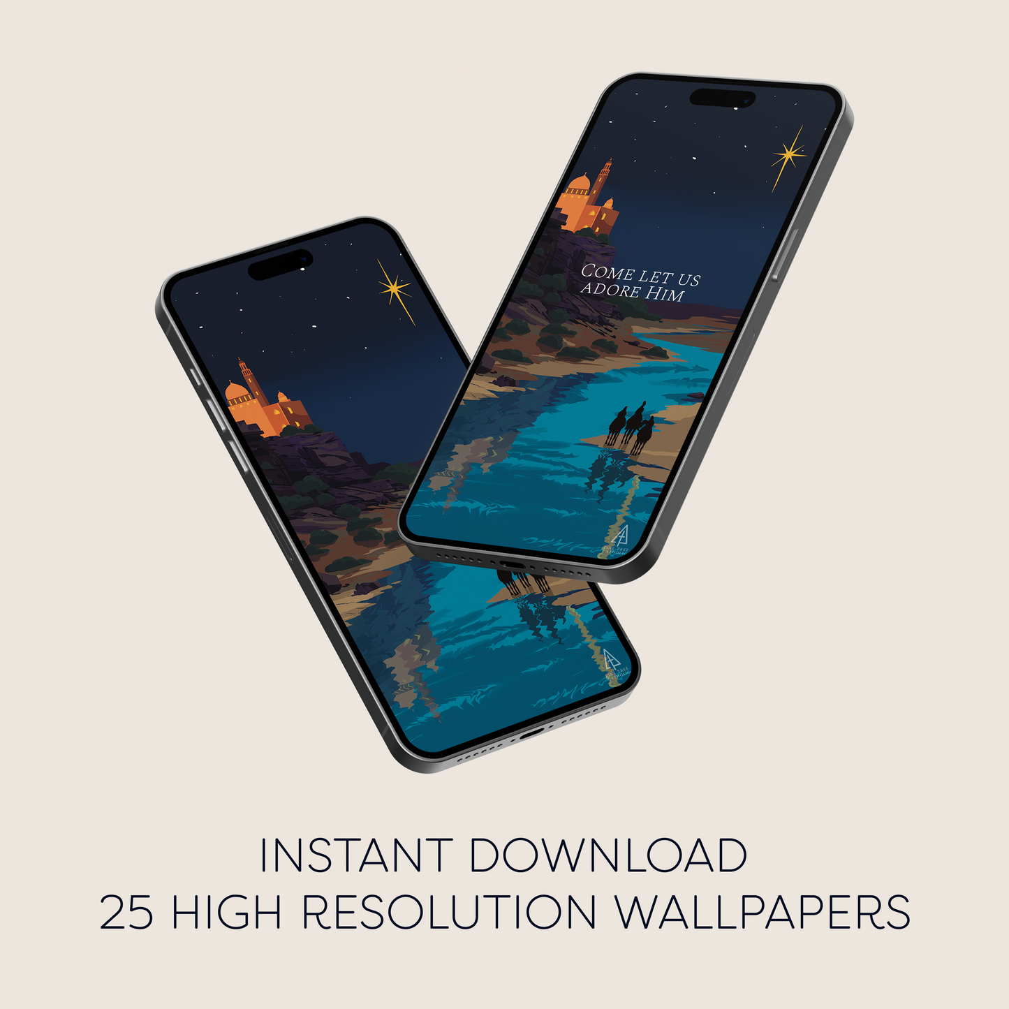 Magi Phone Digital Wallpaper Bundle