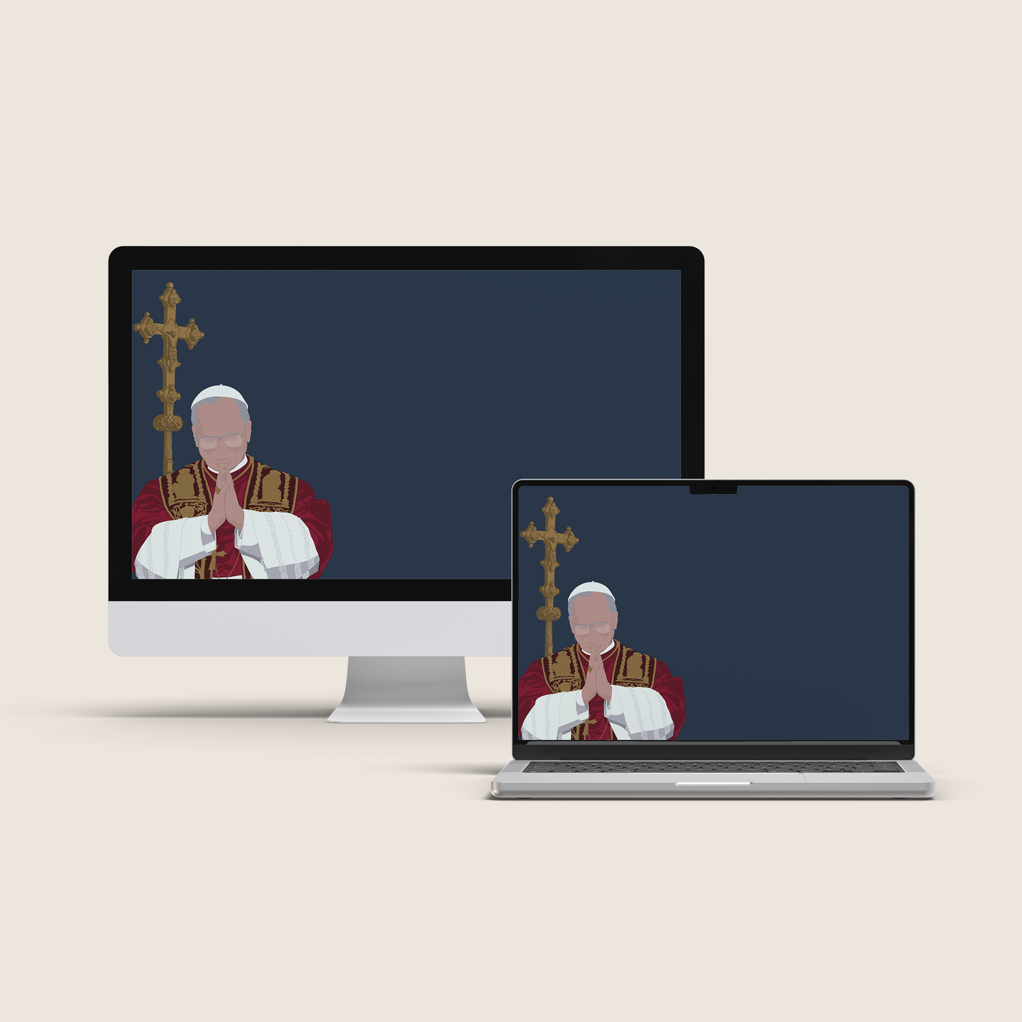 Pope Leo XIV Digital Wallpaper Mega Bundle