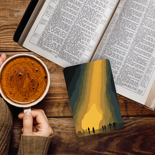 Souls in Purgatory Premium Prayer Card