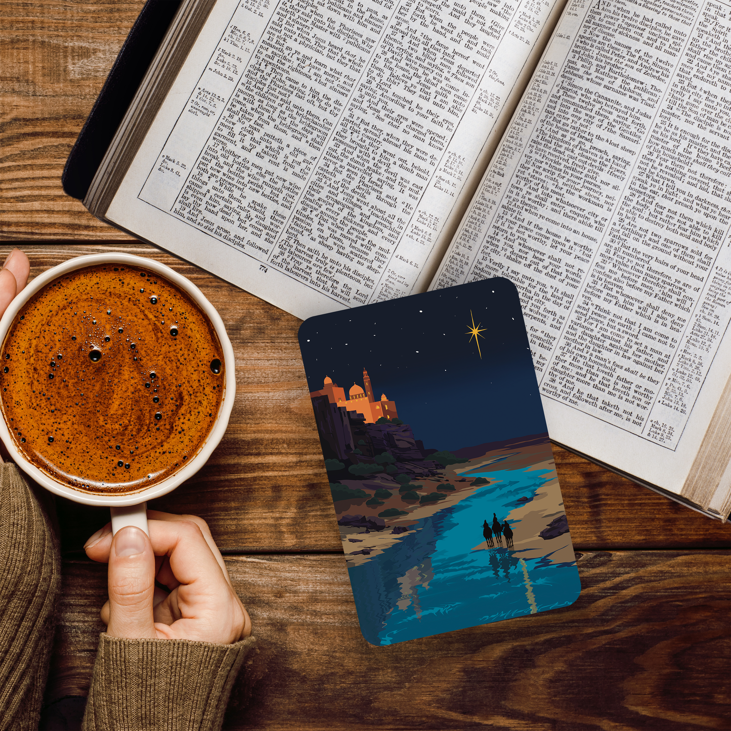 Magi Premium Prayer Card