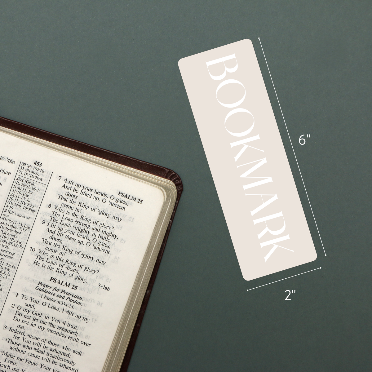St. Michael Catholic Bookmark | Handcrafted | Pine Tree Catholic