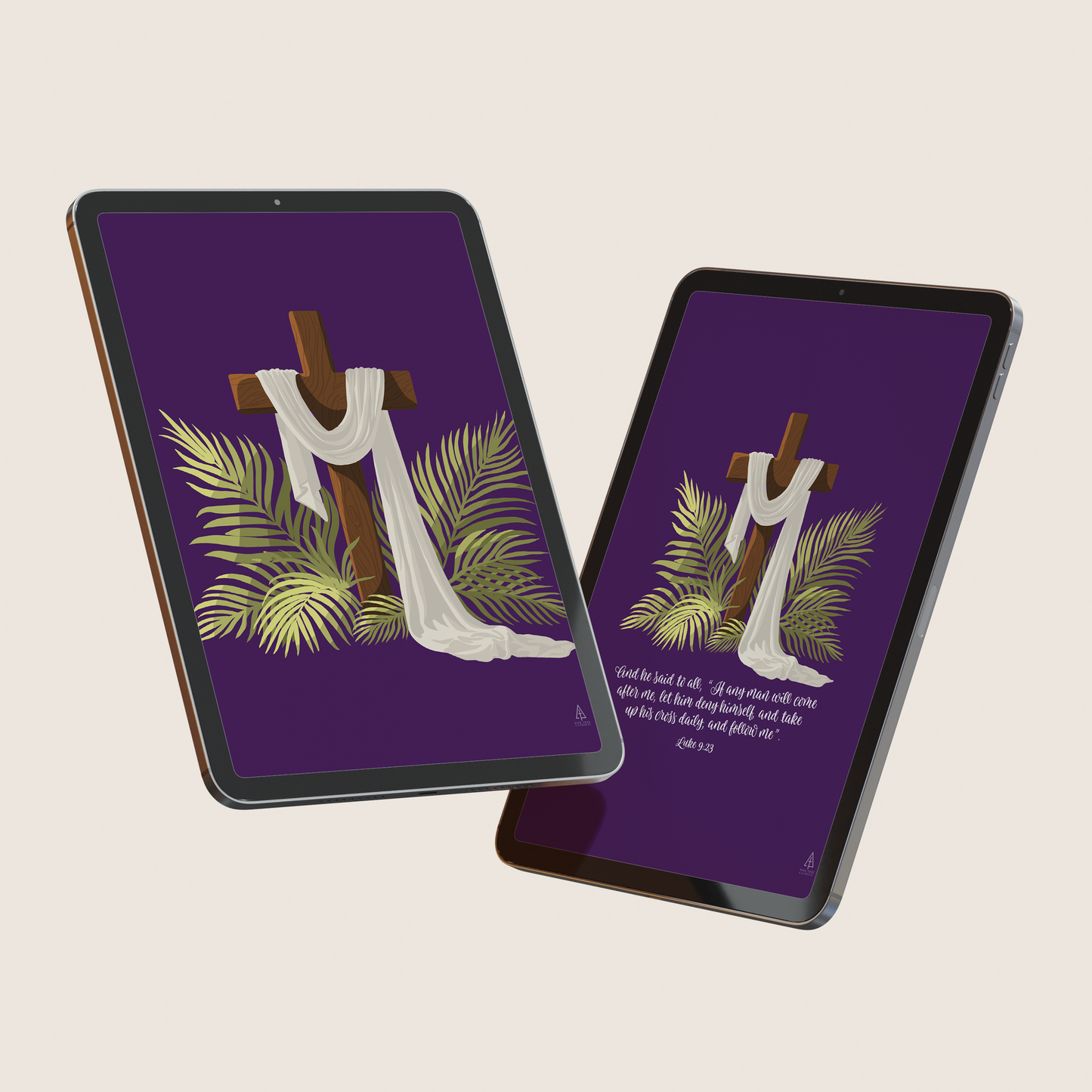 Lent Tablet Digital Wallpaper Bundle