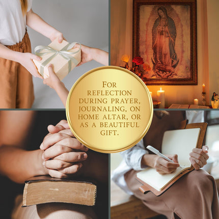 Magi Catholic Hand Illustrated Prayer Card | Classic & Gold Foil Options (4"x6")
